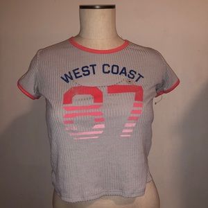 West Coast 90’s style Crop top